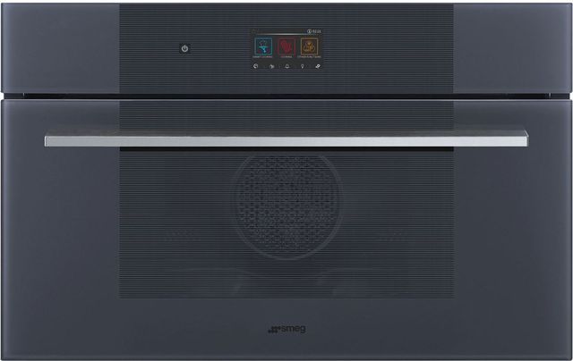 Smeg 30" Neptune Gray Combi Steam Oven-0