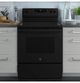 GE® 400 Series 30" Black Freestanding Electric Range-3