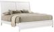 New Classic® Home Furnishings Ballard 4-Piece White King Panel Bedroom Set-2