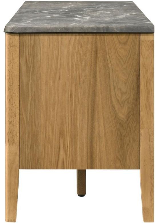 Coaster® Bradley Gray/Natural TV Stand Media Console-3