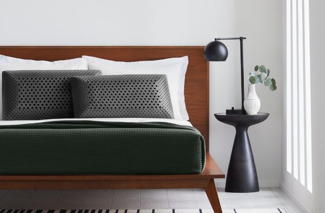 Malouf® Z® Zoned ActiveDough™ + Bamboo Charcoal Queen Bed Pillow-1