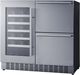 Summit® 36" Stainless Steel Combination Beverage Center-4