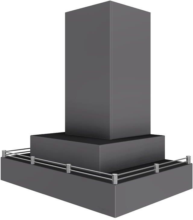 Vent-A-Hood® 30" Gunsmoke Contemporary Wall Mount Range Hood-1