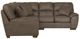 Jackson Furniture Royce 2-Piece Taupe L-Shape Sectional-1
