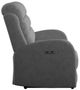 Emerald Home Harvey Gray Power Reclining Sofa with Power Headrest-4