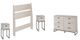 Signature Design by Ashley® Socalle 4-Piece Natural Twin Panel Headboard Set-0
