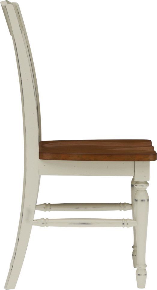 homestyles® Monarch 2-Piece Off-White Chairs-4