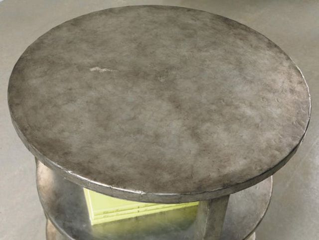 Hooker® Furniture Melange Maverick Silver Table-4