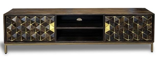 Jaipur Furniture Pintu Bronze Large TV Unit-0