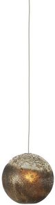 Currey & Company Pathos Antique Gold/Antique Silver/Matte Charcoal Multi-Drop Pendant Lighting-0