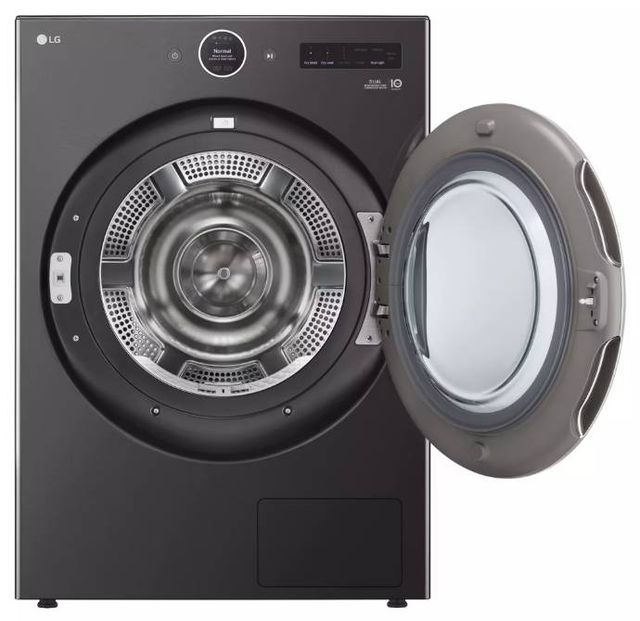 LG 7.8 Cu. Ft. Black Steel Ventless Electric Dryer-1