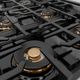 ZLINE Classic Autograph Edition 36" Stainless Steel Gas Rangetop with Champagne Bronze Accents-4