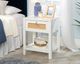 Sauder® Issabella Isle™ White Nightstand with Open Storage-3