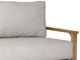 Dovetail Furniture Lexy Natural/Taupe Fabric/Wooden Outdoor Sofa-1