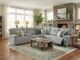 Kate Preston Home 6-Piece Gray Power Reclining Sectional-1