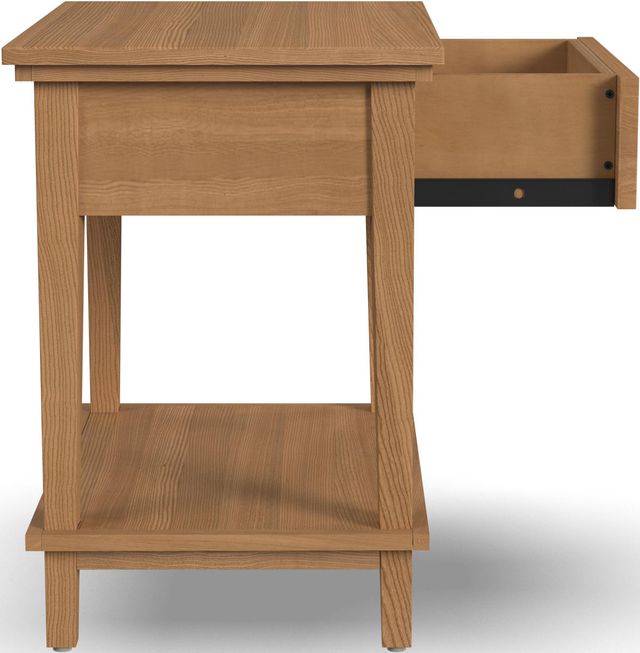 homestyles® Oak Park Brown Open Nightstand-4