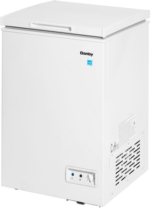 Danby® 3.5 Cu. Ft. White Chest Freezer-1