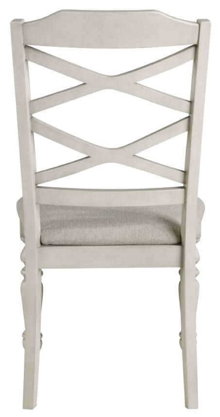 New Classic® Home Furnishings Jennifer Beige/Cream Dining Side Chair-2
