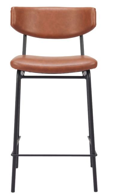 Zuo® Modern Charon Vintage Brown Counter Stool-2