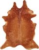 Feizy Bartlett Medium Brown Small Cowhide-0
