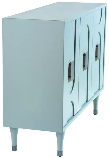 Stylecraft Robin Egg Blue Accent Cabinet-3
