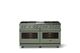 Viking® 5 Series 60" Eucalyptus Pro Style Dual Fuel (NG) Range with Brushed Brass Trim-3