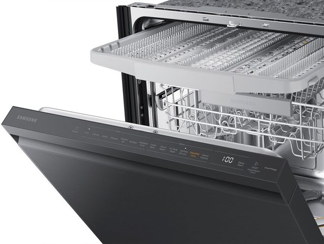 Samsung 24" Fingerprint Resistant Black Stainless Steel Built-In Dishwasher-4