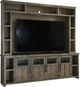 aspenhome® Finnegan Sandy Brown 98" Console and Hutch-0