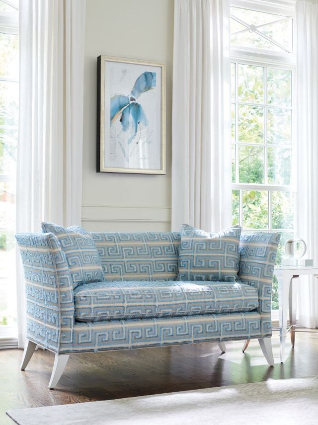 Lexington Home Avondale Hampstead White Sanibel Settee-1