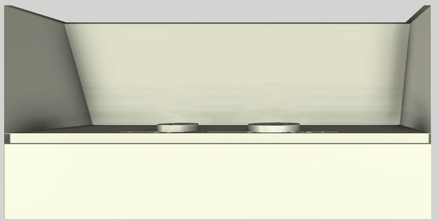 Vent-A-Hood® 60" Biscuit Wall Hood-3
