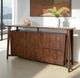 Furniture of America® Sargans Rich Walnut 2-Door Sideboard-1