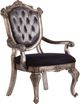 ACME Furniture Chantelle Antique Platinum/Silver Gray Arm Chair-0