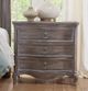 American Woodcrafters 1575 Genoa Antique Gray Nightstand-1