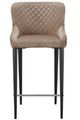Moe's Home Collection Etta Light Brown Counter Stool-1