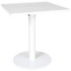 CabanaCoast® Customizable Origin Aluminum 36'' Outdoor Square Pedestal Balcony Table-0