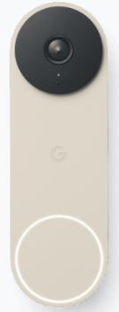 Google Nest Pro Linen Nest Doorbell (wired) | Good Vibes Sound