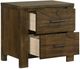 Homelegance® Sullivan Wire Brushed Oak Nightstand-3