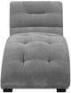 Elements International Dominick Amigo Granite Chaise-1