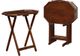 Powell® Oliver 5-Piece Espresso Tray Table Set-0