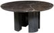 Vanguard® Furniture Sae Black Marquesa Marble Chat Table-0