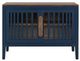 International Furniture Direct Autumn Indigo Blue Console-1
