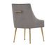 VIG Furniture Modrest Castana 2-Piece Gold/Gray Dining Chair Set-3