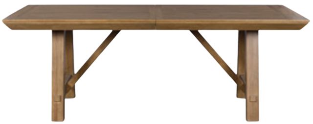 Signature Design by Ashley® Ridgester Light Brown Dining Table-0