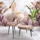 TOV Furniture Timber Pink and Brass Side Table-4