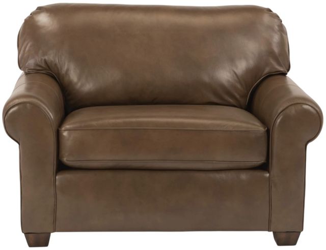 Flexsteel® Thornton Brown Chair and a Half-1