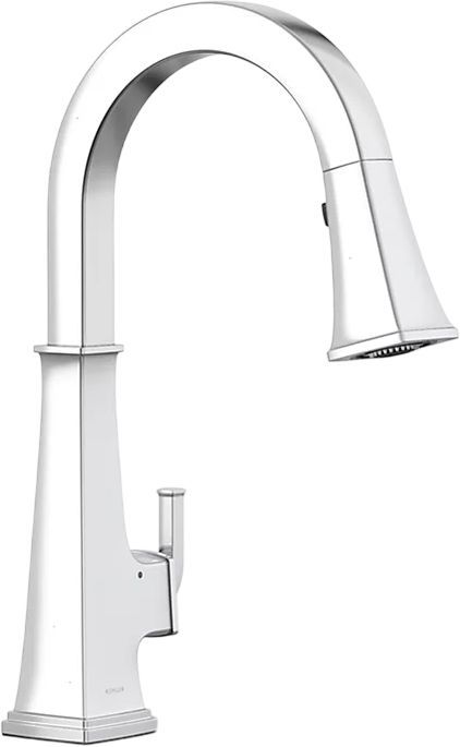 KOHLER® Riff® Polished Chrome Touchless Kitchen Sink Faucet with 3-Function Sprayhead-0