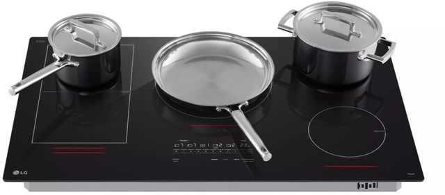 LG 36” Black Ceramic Smart Induction Cooktop-4