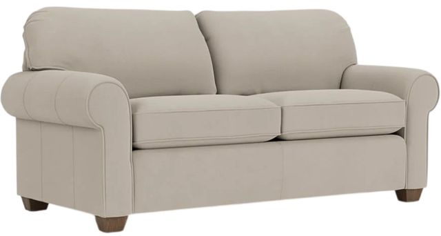 Flexsteel® Customizable Thornton Leather Full Sleeper Sofa-1