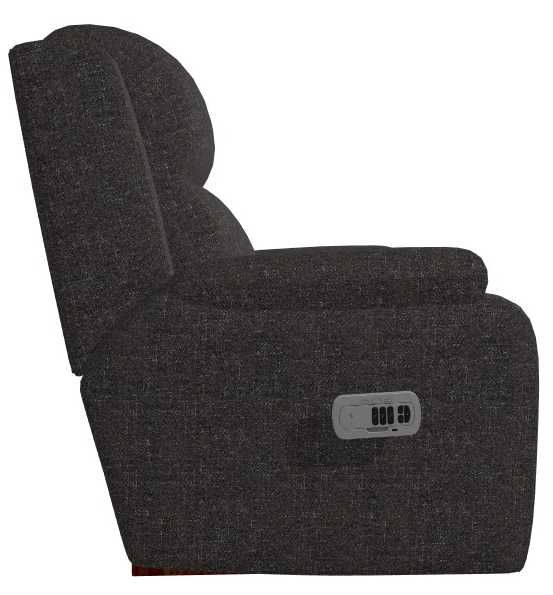 La-Z-Boy® Dorian Granite Power Rocking Recliner with Headrest and Lumbar-3