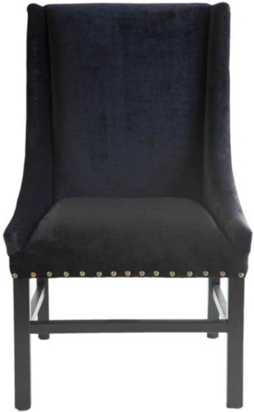 Nest Home Collections Josh Matte Black Arm Chair-2